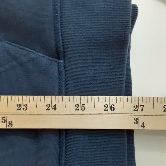 Ted Baker Breenge Button Through Sweatshirt Navy Blue Pullover Mens 38 Holiday - Picture 12 of 13